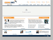 Tablet Screenshot of meghasoft.org